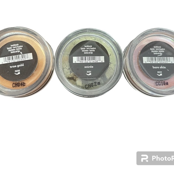 Bare Minerals Loose Powder Eyeshadow x3 - Picture 2 of 2